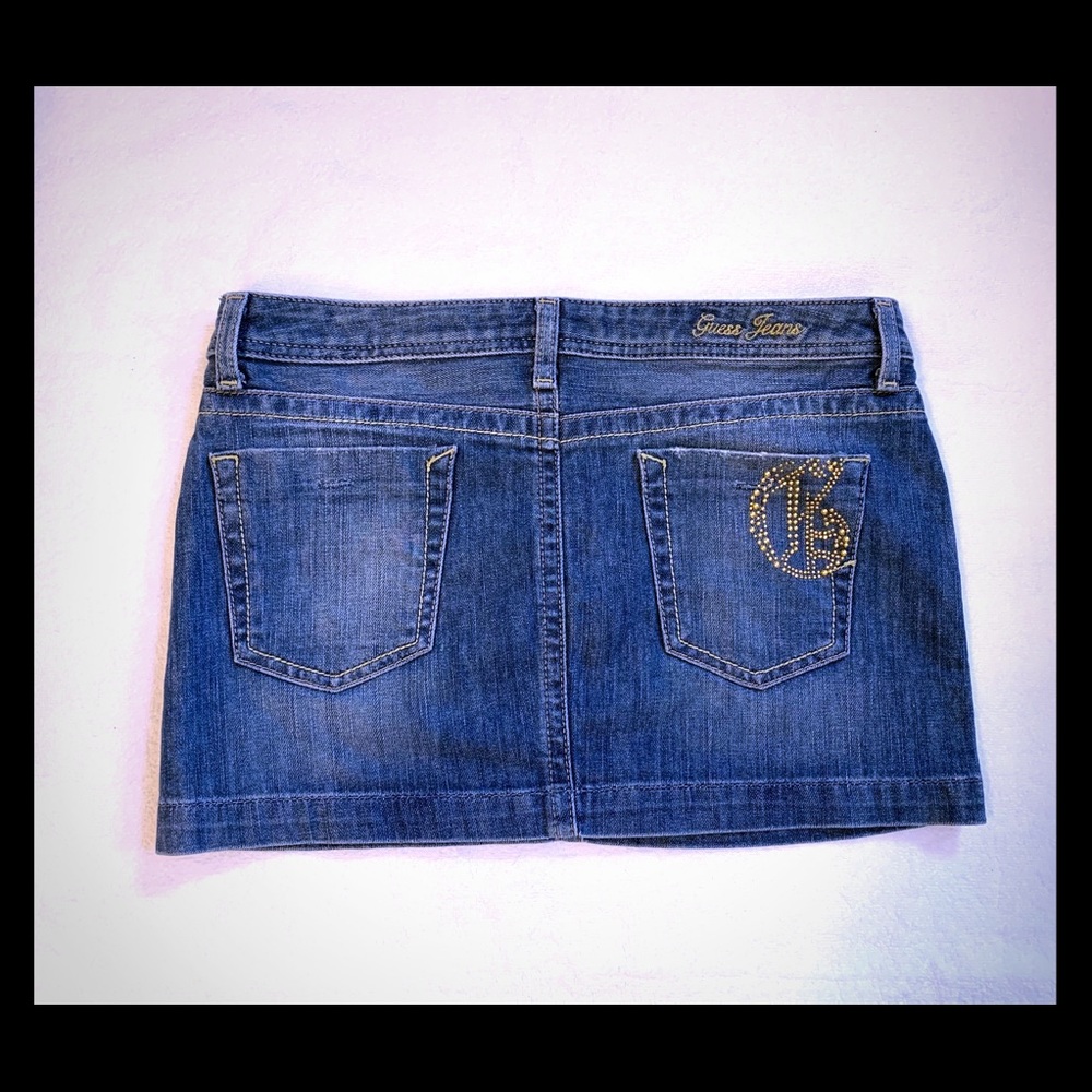 Guess denim skirt